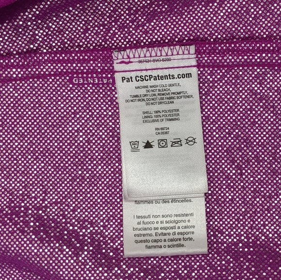 Columbia Girls Winter Jacket Lining Hood Sz Large - Picture 5 of 8